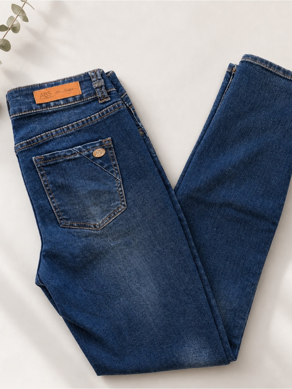 ABS Allen Schwartz Women's Skinny Jeans - Dark Blue Size 26